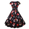 Rochie De Craciun Vintage Marime Plus Neagra