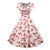 Rochie De Craciun Vintage Marime Plus Roz