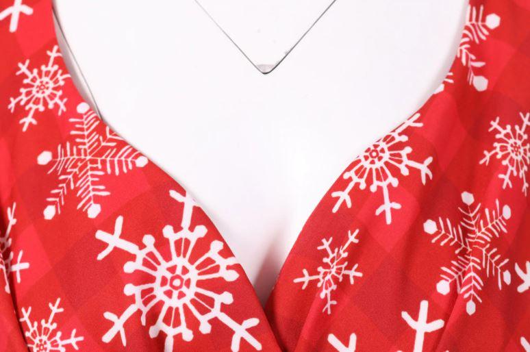 Rochie De Craciun Vintage Plus Marime Rosie