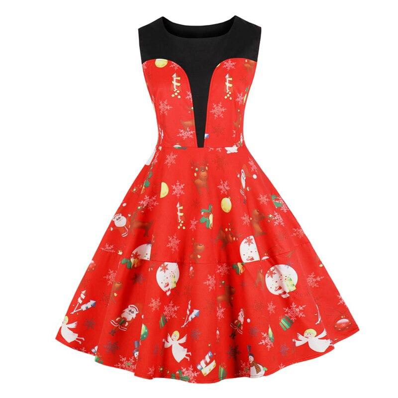 Rochie Roșie De Crăciun De Epocă