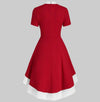 Rochie Roșie Vintage Anilor 60