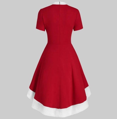 Rochie Roșie Vintage Anilor 60