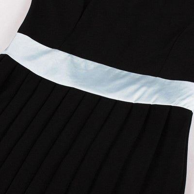Rochie De Epocă Neagră Argintie