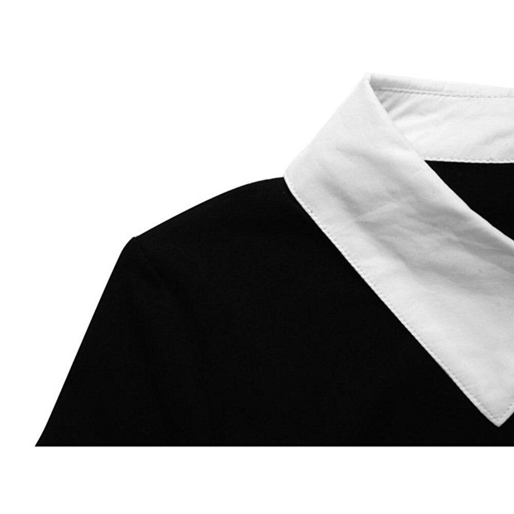 Rochie Neagră De Epocă Guler Alb