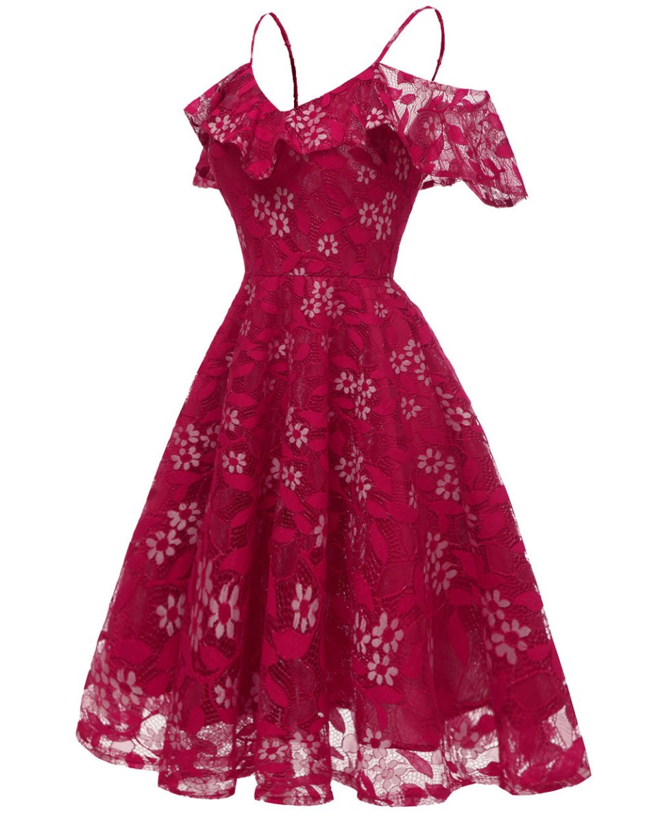 Rochie Vintage Burgundy