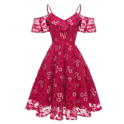 Rochie Vintage Burgundy