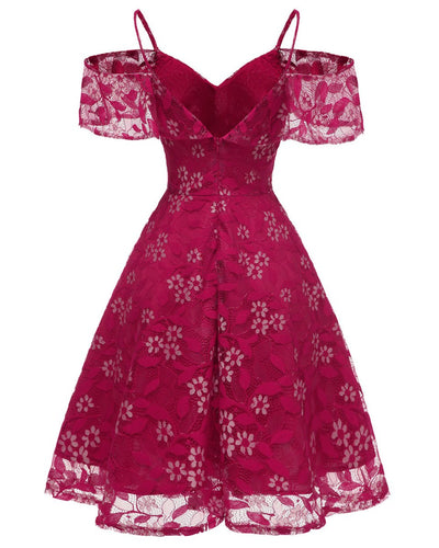 Rochie Vintage Burgundy