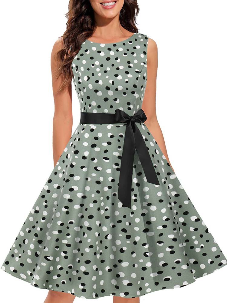 Rochie Verde Vintage