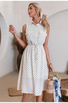 Rochie Vintage Cu Buline