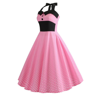Rochie Pin-Up Vintage Buline Roz
