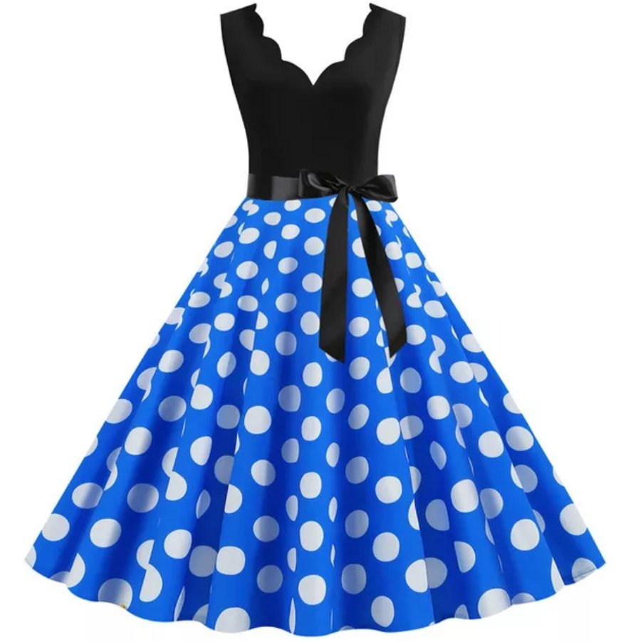 Rochie Pin Up Vintage Buline Albe