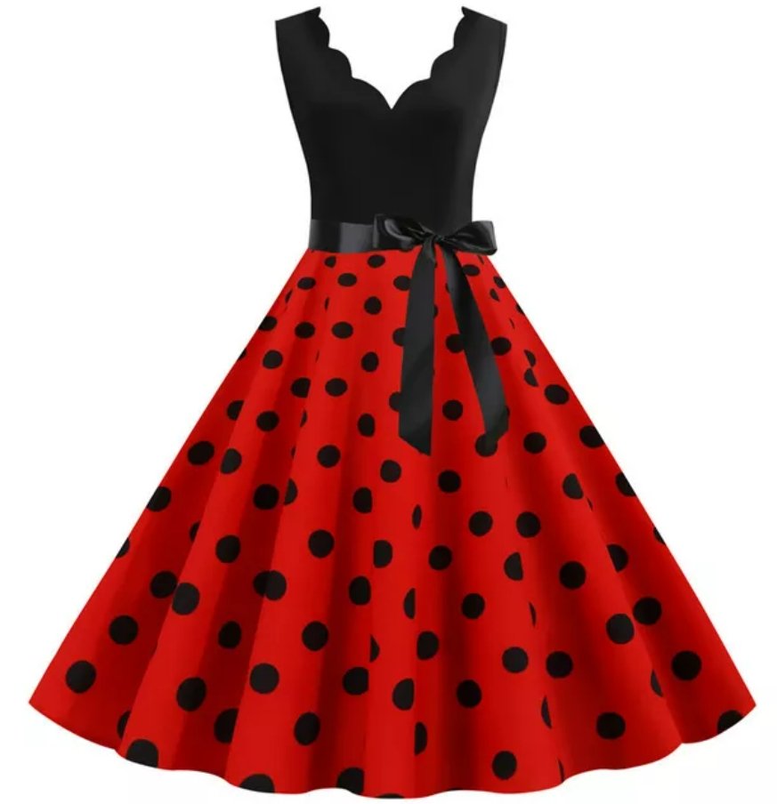 Rochie Vintage Pin Up Buline Negre