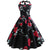 Rochie Vintage Pin Up Roses