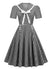 Rochie Vintage Pin Up In Carouri Neagra