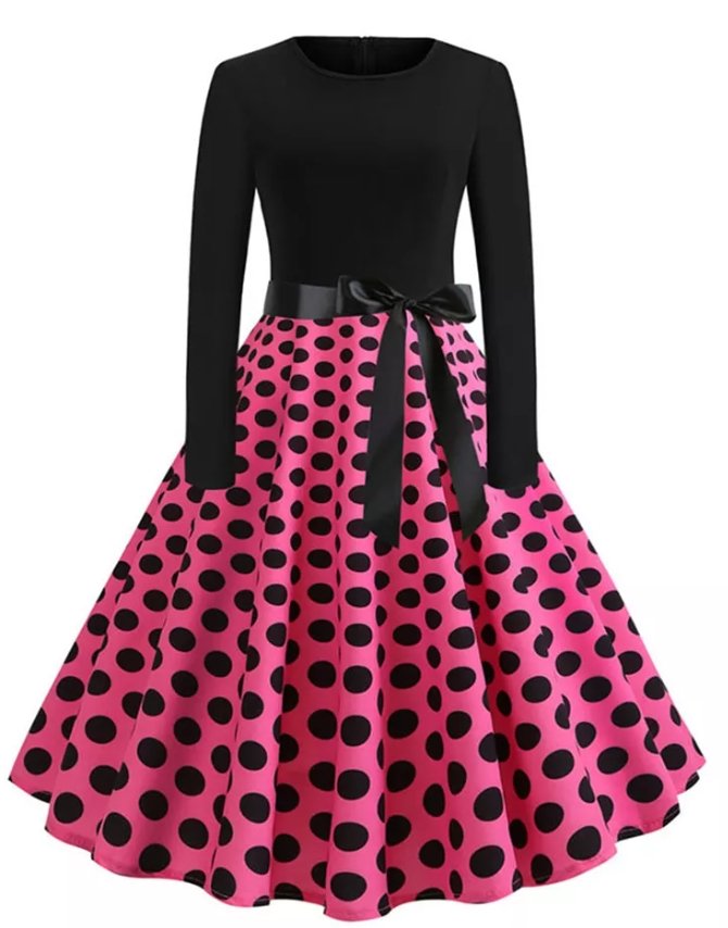 Rochie Pin Up Vintage Buline Roz