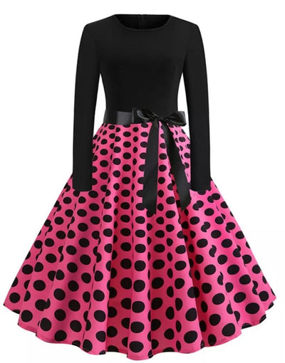 Rochie Pin Up Vintage Buline Roz