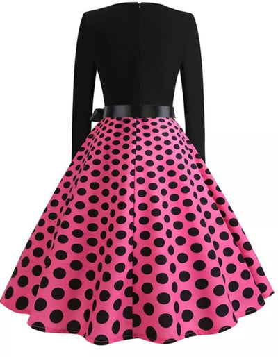 Rochie Pin Up Vintage Buline Roz