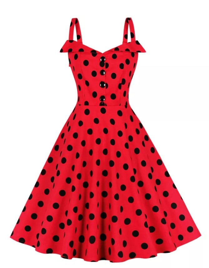 Rochie Pin Up Vintage Buline Rosii