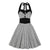 Rochie Vintage - Pin-Up Vichy Neagra