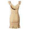 Rochie De Plajă Galbenă De Epocă