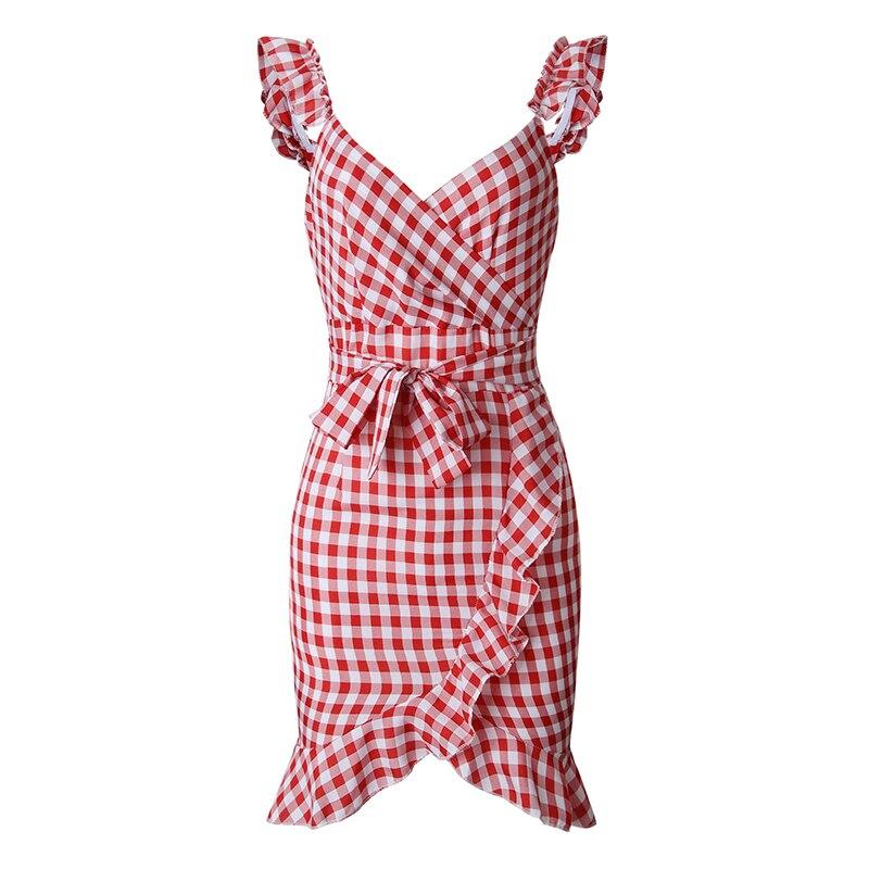 Rochie De Plajă Roșie De Epocă