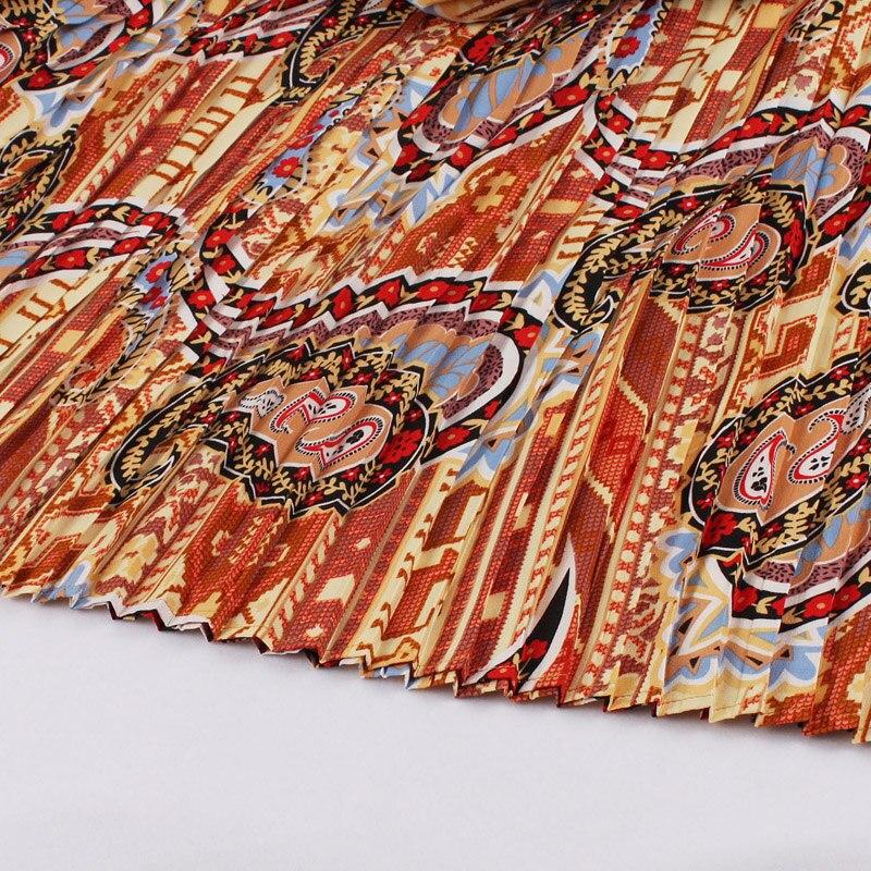 Rochie Vintage Plisată Portocalie