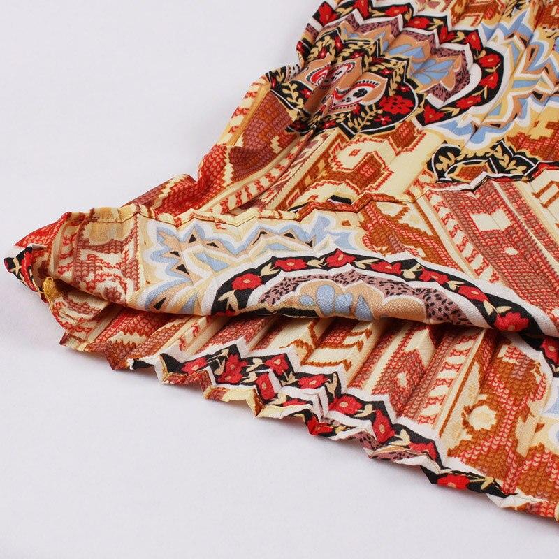 Rochie Vintage Plisată Portocalie