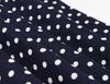 Rochie Vintage Cu Buline Bleumarin