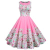 Rochie Printesa Vintage Flori Roz