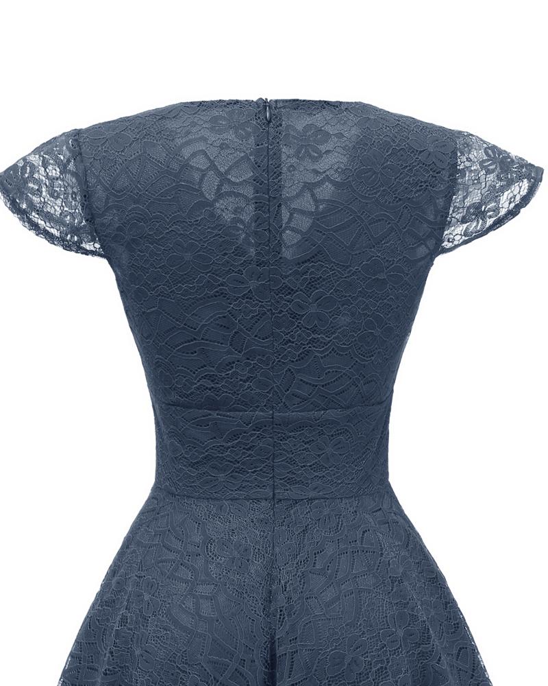 Rochie De Recepție Vintage Bleumarin