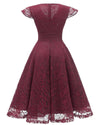 Rochie De Recepție Roșie De Epocă