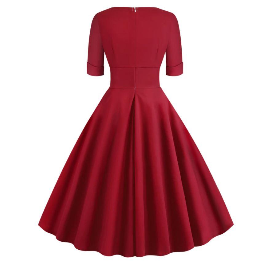Rochie Vintage Rockabilly Anii 50 Carmine