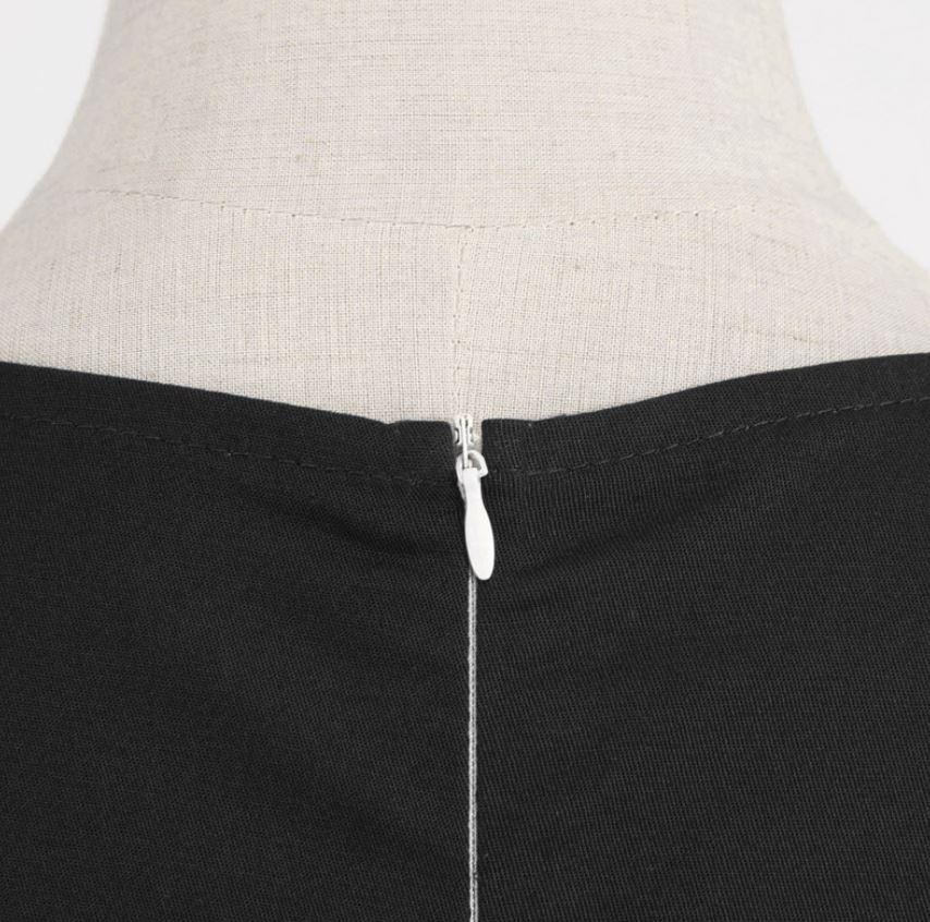 Rochie Vintage Rockabilly Anii 50 Neagra