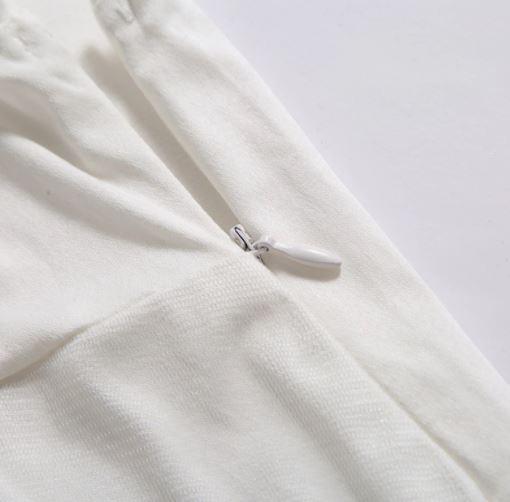 Rochie Vintage Rockabilly Dantela Albă