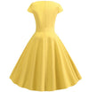 Rochie Galben Romantic Vintage