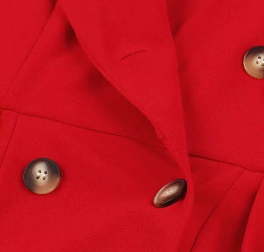 Rochie Vintage Red Liberty