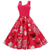 Rochie Cupidon Vintage De Valentine's Day