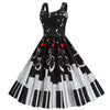 Rochie De Pian Vintage De Valentine's Day