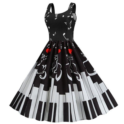 Rochie De Pian Vintage De Valentine's Day