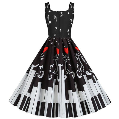 Rochie De Pian Vintage De Valentine's Day