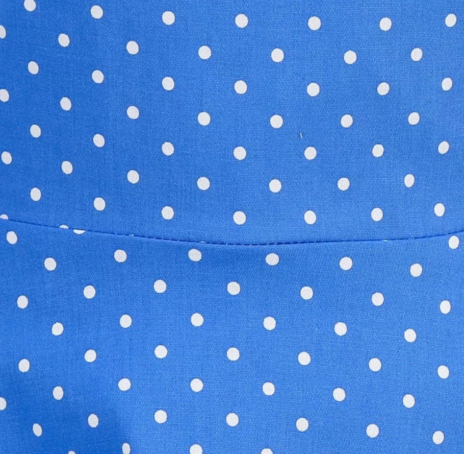 Rochie Vintage Sexy Pin Up Albastra