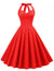 Rochie Roșie Pin Up Sexy De Epocă