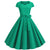 Rochie Vintage Pin Up Sexy Verde