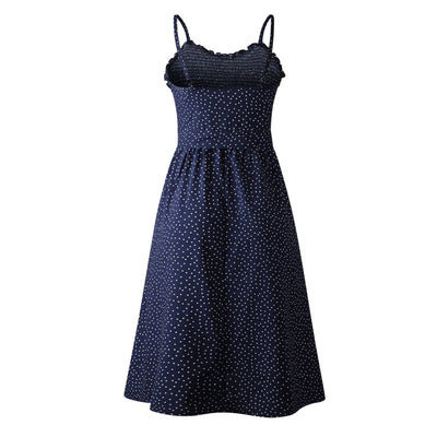 Rochie Albastră Vintage Anilor Şaizeci