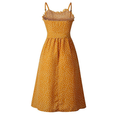 Rochie Galbenă De Epocă 60