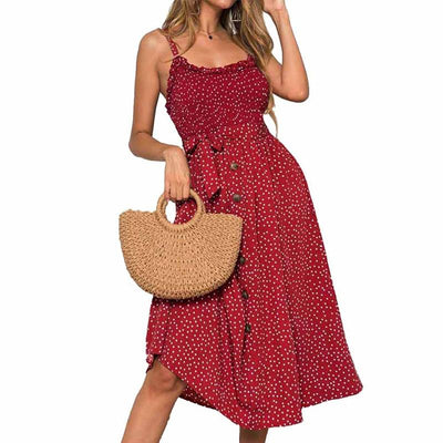 Rochie Roșie Vintage Anilor 60