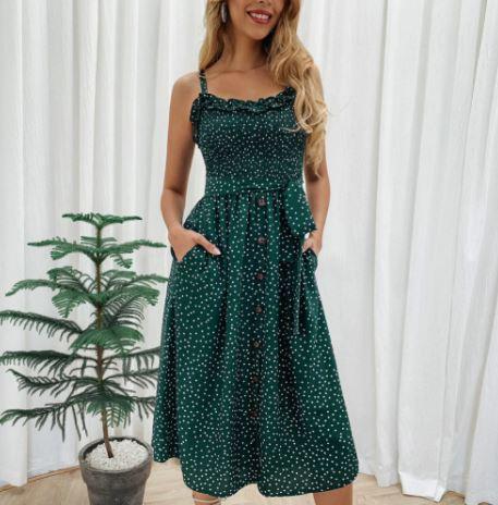 Rochie Vintage Sixties Verde