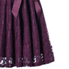 Rochie De Seara Vintage Mov Cu Maneca Lunga