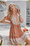 Rochie Vintage În Stil Boem