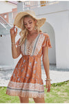 Rochie Vintage În Stil Boem